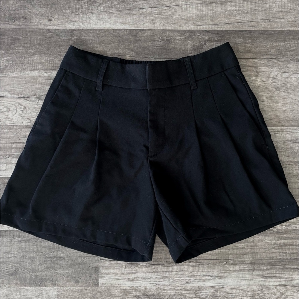 Urban Outfitters Black Trouser Shorts